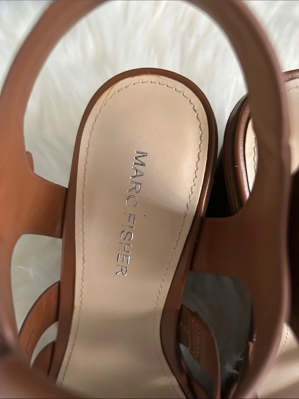 Marc Fisher chic cognac